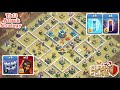 Yeti+ super wizard+bat spell=Destruction| Famous Th13 youtube war base | Th13 attack strategy | coc