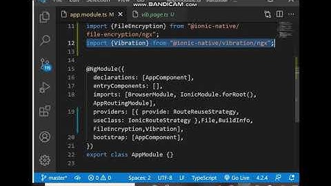 Vibration in ionic capacitor app