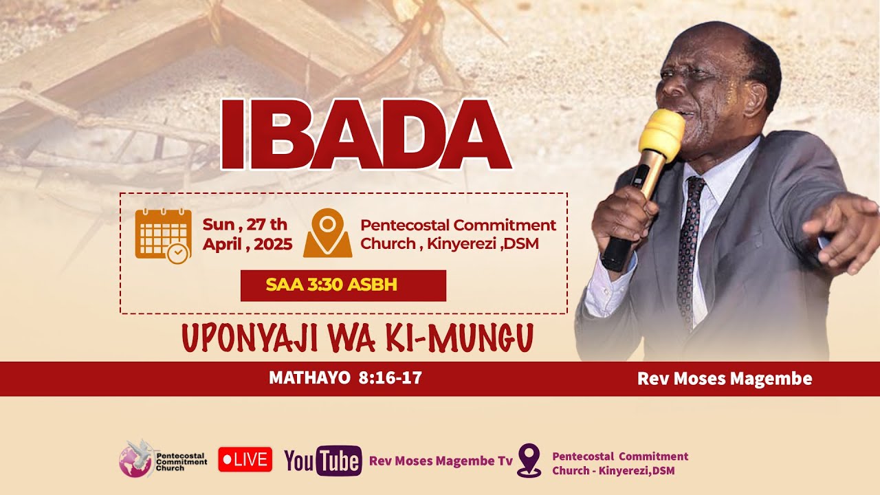 Mch Moses Magembe - Uponyaji wa Ki - Mungu