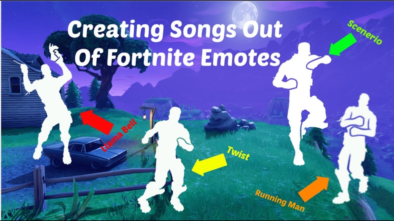 Creating Songs Out Of Fortnite Emotes!! YouTube