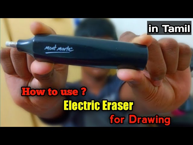 Can You Draw with an Electric Eraser?