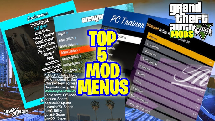 Callen's GTA V - Single Player Mod Menu 1.0.1.0 – GTA 5 mod