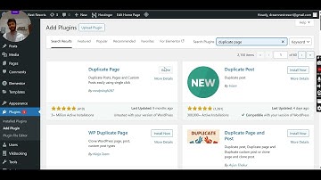 How to Duplicate a Page on Wordpress FAST AND EASY 2025