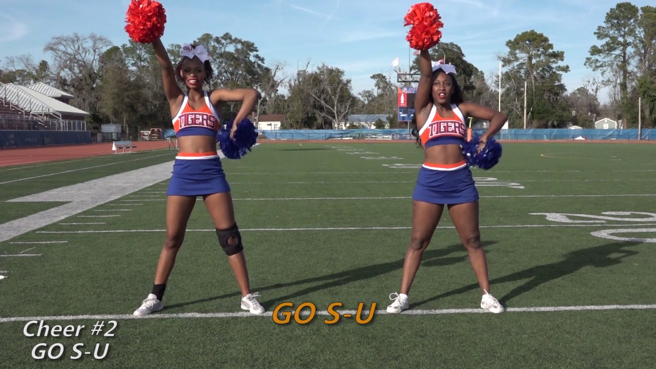 2017 SSU CHEER TRYOUT MATERIAL YouTube