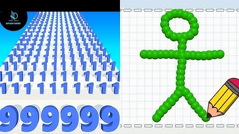 number run vs draw to smashe Gameplay levelup game