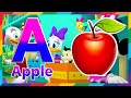 Phonics Song 2 with TWO Words in 3D - ABC Alphabet Songs A For Apple &amp; Music Sounds For Kids 1391