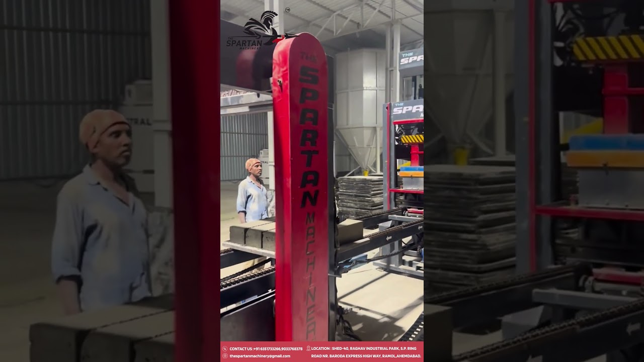 Concrete Block Machine 2025 ⚙️ Super Fast & Accurate Block Making!