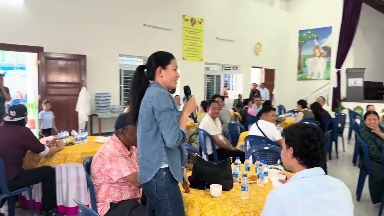 Abroad Camp & Sponsor Appreciation Meeting | Losar Tsepa 4 Community Hall #tibetanvloger #bylakuppe 