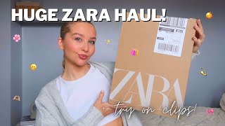 NEW IN ZARA HAUL! SPRING \/ SUMMER 2024 🤍🤩