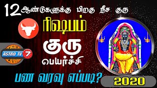 ரிஷபம் குரு பெயர்ச்சி பலன்கள் 2020-2021| Rishabam Guru Peyarchi Palan 2020 to 2021