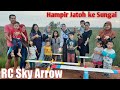 RC Sky Arrow Build and Fly | Pesawat Terbang dari styrofoam | Main Pesawat busa bareng keluarga