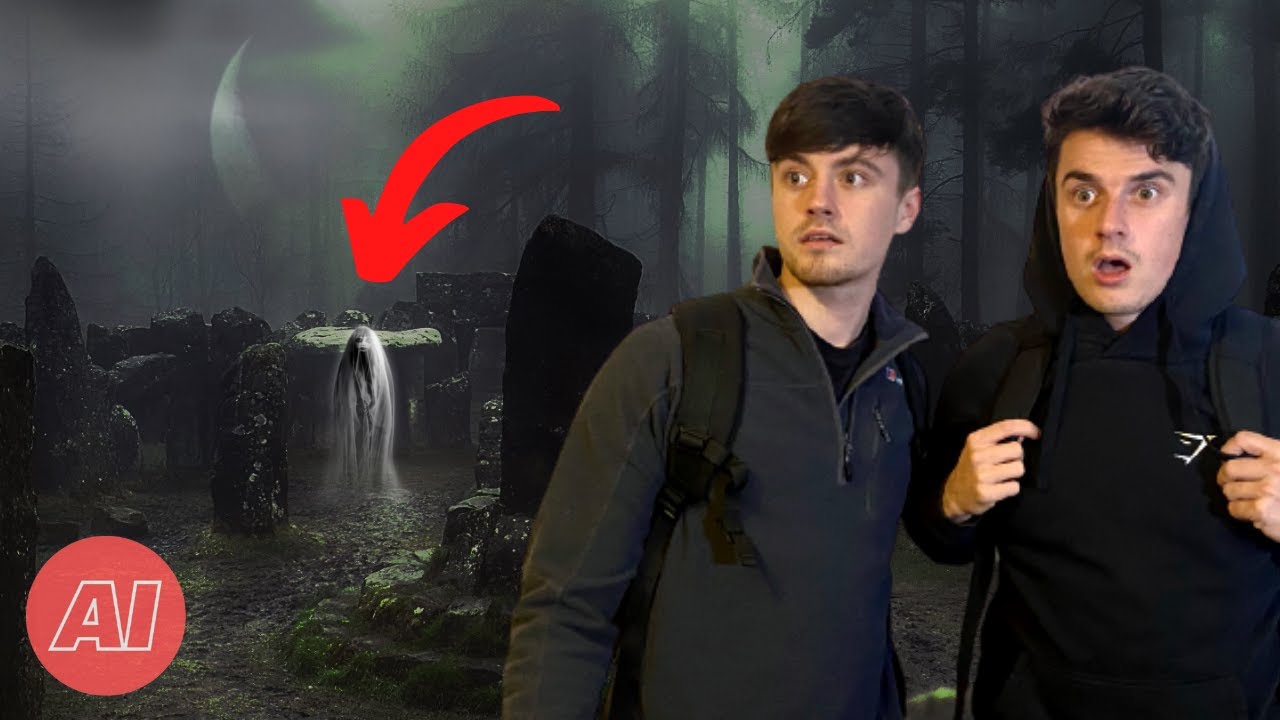 Exploring a Haunted Temple at Night (Ghost Caught on Camera)