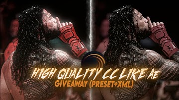 Top 5 High quality cc like Ae📍 | Alight Motion (Preset+XML) #alightmotion #cc #xml