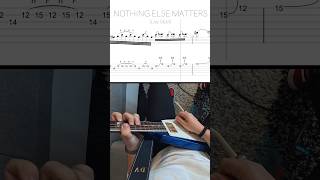 NOTHING ELSE MATTERS • Guitar Solo POV LESSON (Tab) 🎸 Metallica (S&amp;M Live) #guitar #metallica #solo