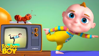 Learn Yoga Episode | Too Too Boy | Cartoon Animation For Children