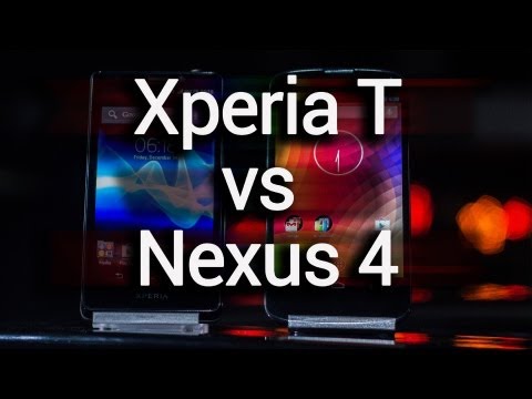 Nexus 4 vs Sony Xperia T!