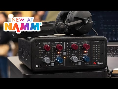 New At NAMM 2025: Neve 88C Dual Desktop Dynamics USB Compressor/Limiter