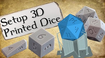 How to Set Up & Support Your 3D Printed Dice