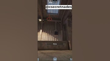 TRAIN B STAIRS SELF FLASH #csecretnades #train #cs2 #utils