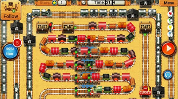 Rail Maze 2 Brain Train Gameplay - Train Puzzle Game - Android Gameplay #215