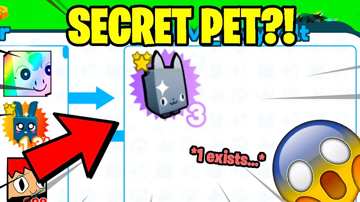 OMG!  GOT NEW SECRET PET... SUPER EASY! (Pet Simul...