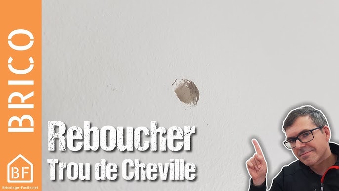 Reboucher facilement un trou ou une fissure