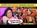 OMG!🤯 Gamerfleet REACT &amp; SUPPORT Fukra Insaan Vs Nikki Tamboli Fight😡| Nikki Tamboli Vs Fukra Insaan