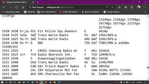 Eibispace update schedules regularly always a great place to start