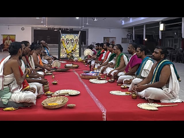 Day 3 of Salakshana Veda Ghana, Varnakrama Parayanam-16.08 to 03.09.26 -Asthiga Samajam 2pm to 8 pm