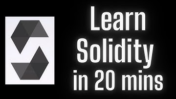 Learn Solidity in 20 mins (Full Smart Contracts Course - video 1)