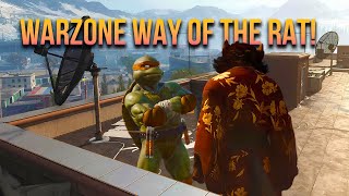 🧀 Michelangelo Plays Warzone Like a True Rat 🐀 | TMNT x Call of Duty Crossover Vibes!