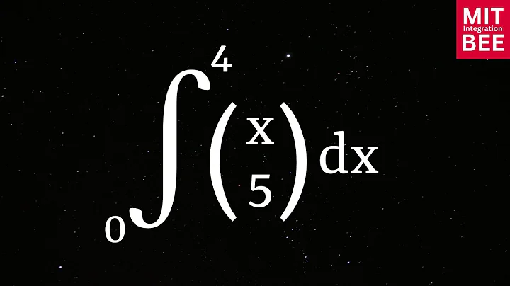 Can you Solve this MIT Integration Bee Qualifying Test Question? | @thenumberverse