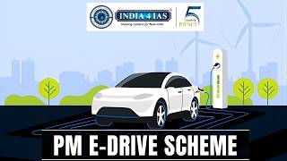 PM E-Drive Scheme Explained | India’s Big Push for Electric Mobility | UPSC/KPSC