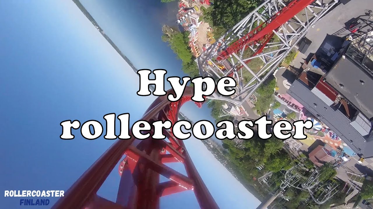 Hype rollercoaster ride #01 - POV ONRIDE 60 FPS - Särkänniemi new ride ...