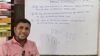 Properties of Determinant #mathematics #commerce #commerceclasses 