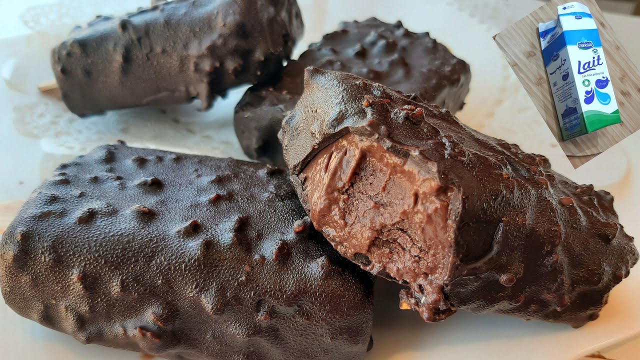 بعلبة حليب فارغة! بدون قوالب بدون كريمة برعي وليداتك بألذ أيس كريم شكولا  اقتصادي