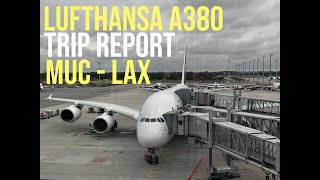 TRIP REPORT | Lufthansa A380 | Munich to Los Angeles