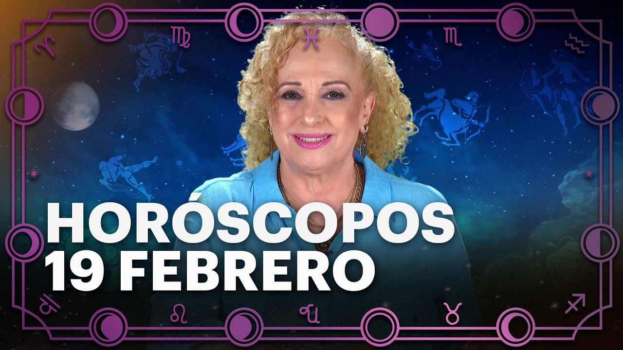 HORÓSCOPOS 19 de Febrero 2026 | Mizada Mohamed | Programa Hoy - YouTube