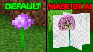 minecraft textures but A.I. generated it