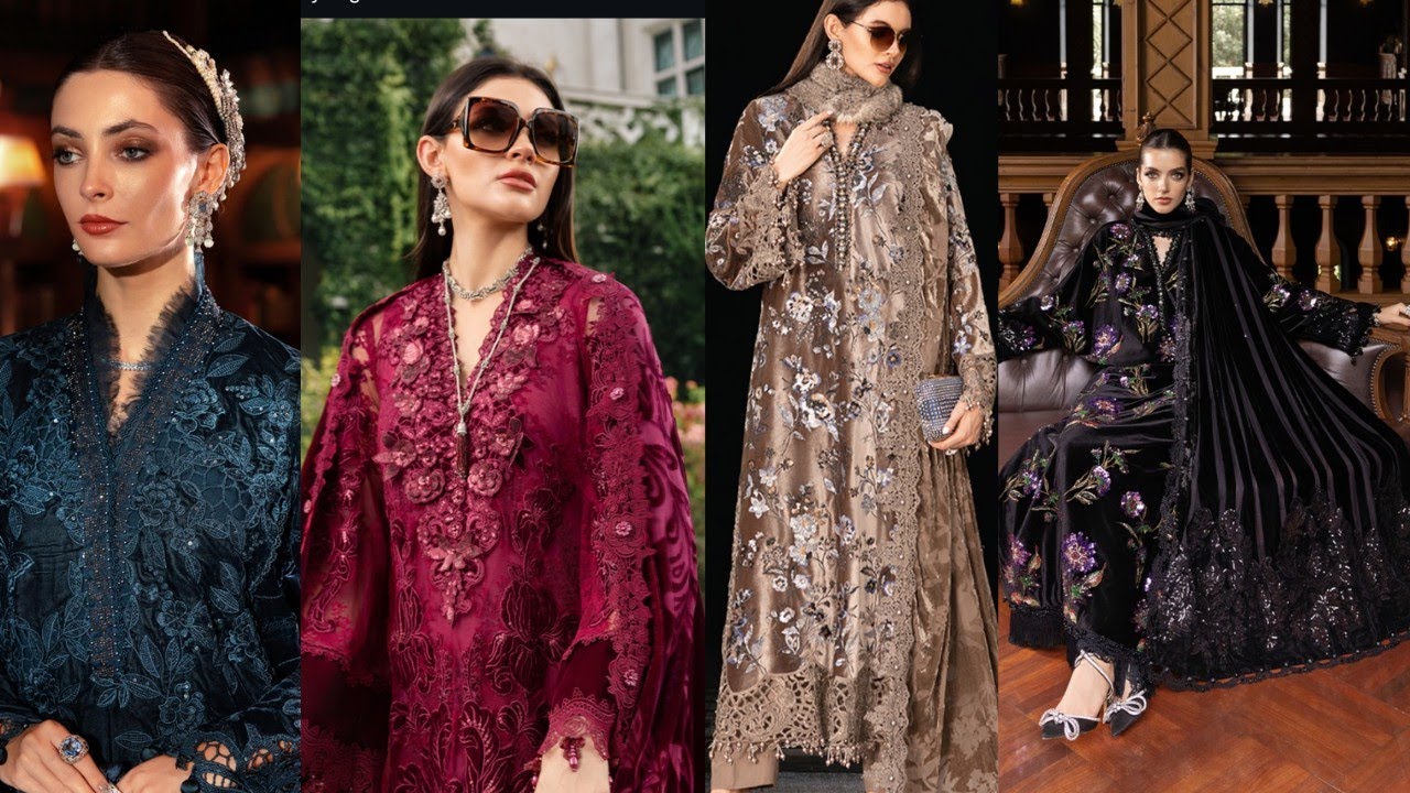 Maria b new winter luxury collection 2025 Unboxing 