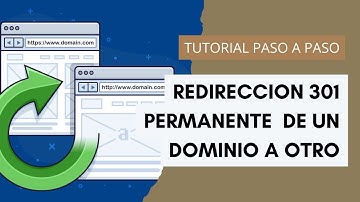 REDIRECCION 301 PERMANENTEMENTE | ENVIAR TRAFICO DEL DOMINIO ANTIGUO AL NUEVO