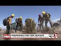 Firefighters train ahead of expected challenging fire season