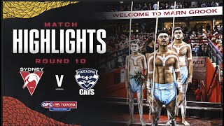 Sydney v Carlton Highlights | Round 10, 2024 | AFL