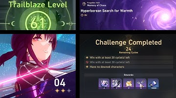 [Honkai Star Rail] Memory of Chaos: Hyperborean Search for Warmth Stage 04 2-Stars | Day 57 (Final)