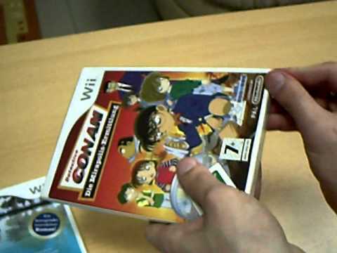 Unpacking/Unboxing - Another Code R & Detective Conan - Nintendo Wii ...