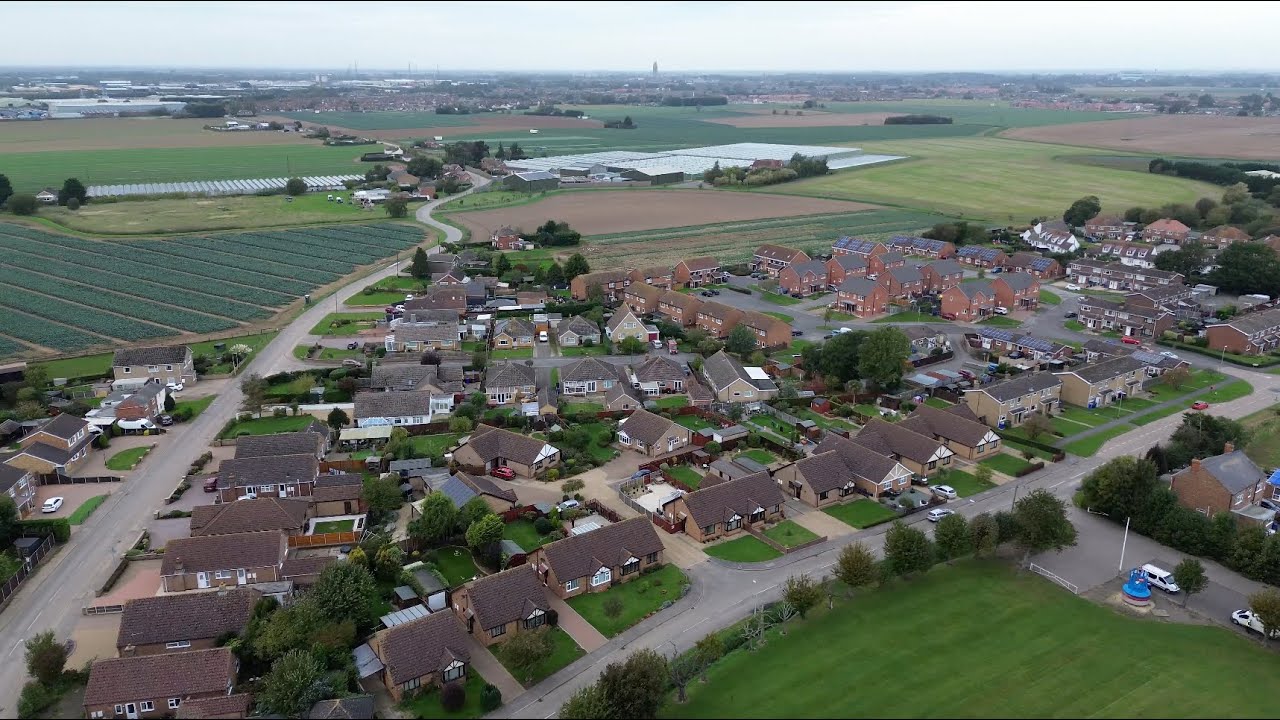Fishtoft Lincolnshire England By Drone 2023 YouTube