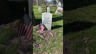 Grave of the only Revolutionary War Veteran buried in Chicago #cemetery