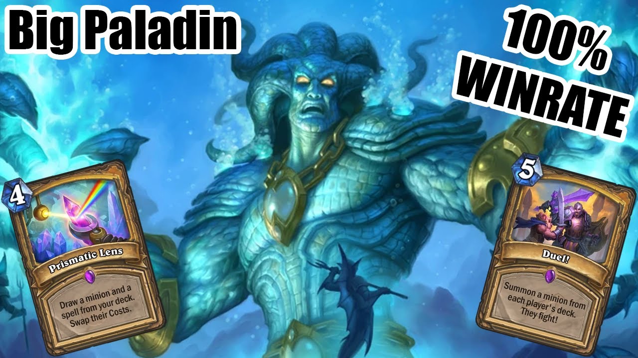 This might be THE BEST BIG deck in WILD | Big Paladin | Festival of Legends | Wild Hearthstone