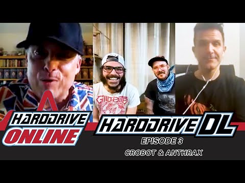 Hddl roundtable - crobot & anthrax talk coffee, "gasoline," rush, lemmy & more! | harddrive online