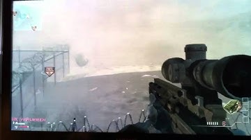 MW3 Search and Destroy 360 Quickscope final kill slowmotion
